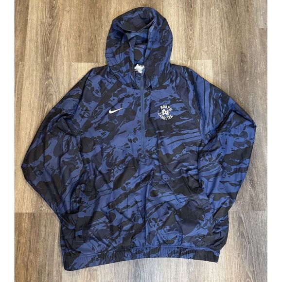 blue camo nike windbreaker